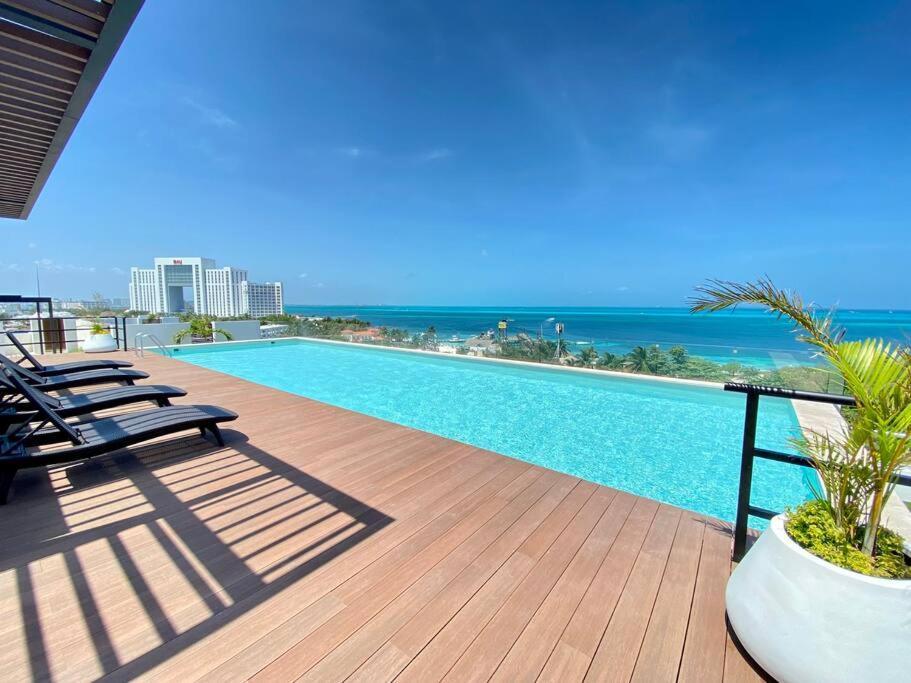 Panoramic Penthouse Lejlighed Cancún Eksteriør billede